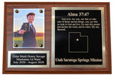 Missionary Plaque Style A (7" x 9")