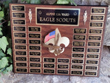 LDS Eagle/YM/YW Ward Perpetual Recognition Plaques