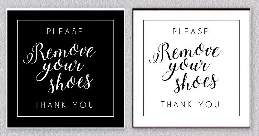please-remove-your-shoes-signs-distinctive-engraving